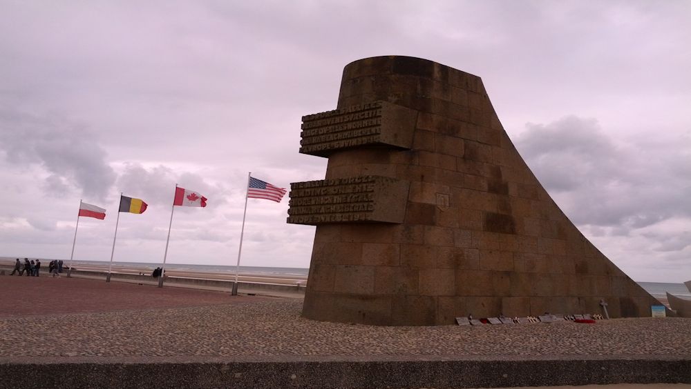 Omaha Beach Monument