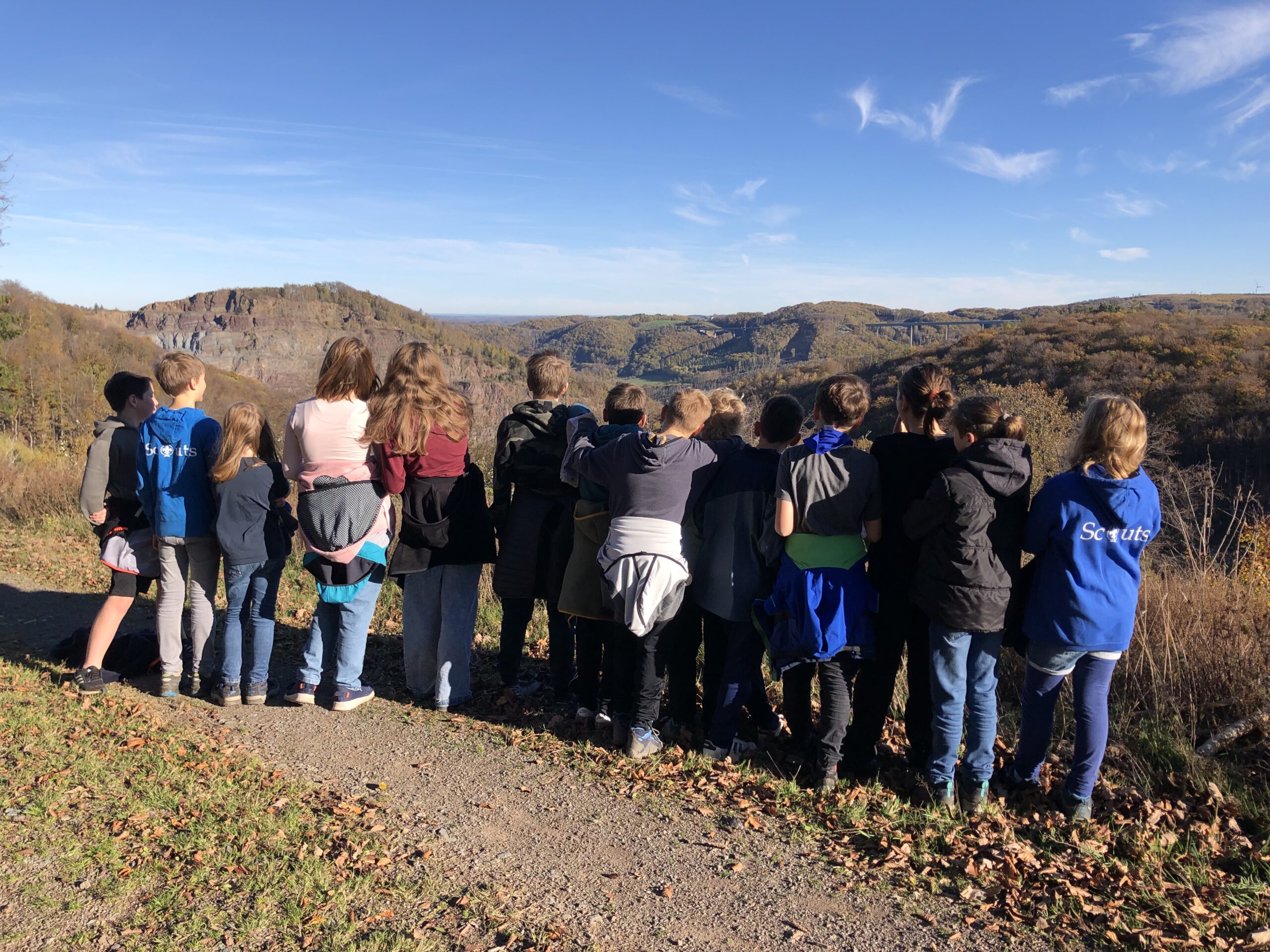 Gruppenfoto vom Juffi-Wochenendlager 2022